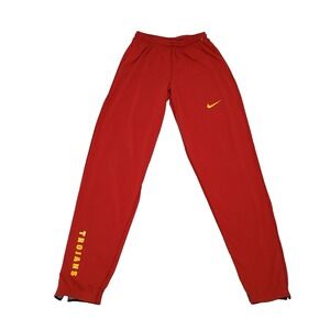 USC Trojans TEAM ISSUE Nike Track & Field Pants Womens S Red Warm-Ups USA Made